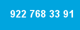922 768 33 91